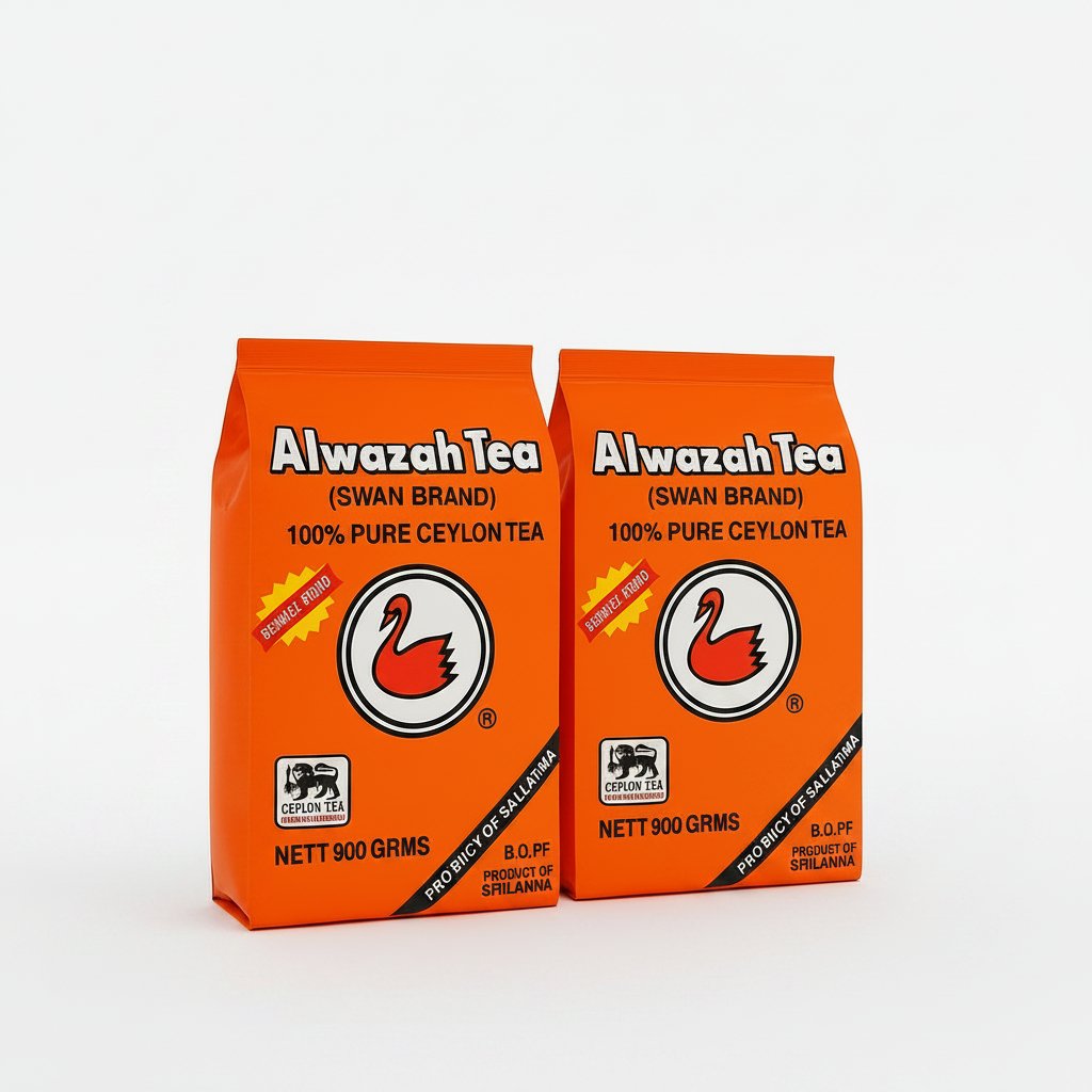 Alwazah Tee – 2 × 900g (1,8 kg) | 100 % reiner Ceylon | Kostenloser DHL-Versand