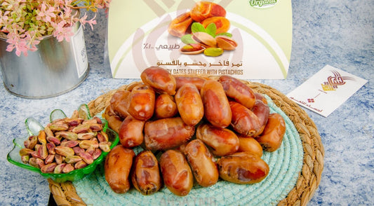 Premium Stuffed Khalas Dates with Almonds, Walnuts & Pistachios – 3×500g (1.5 kg Total)