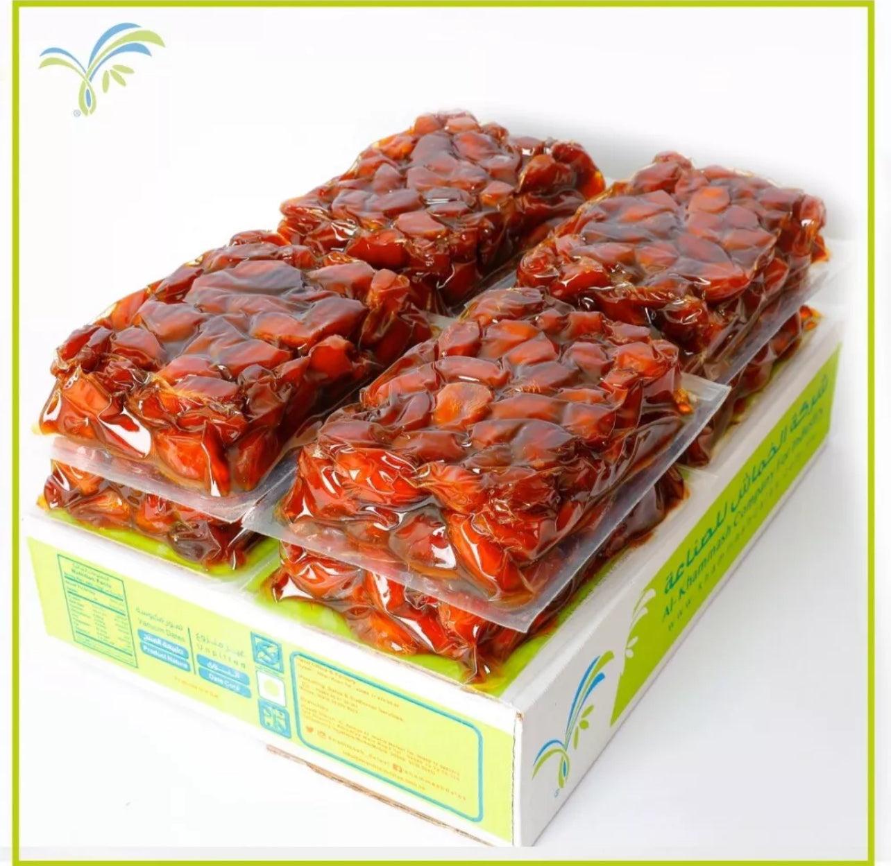 تمر خلاص فاخر أو ملكي – حبة وسط أو كبيرة (مغلف تفريغ هوائي)
‏Khalas Dates datteln – Premium or Royal (Medium or Large Size – Vacuum Sealed)