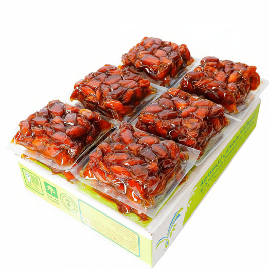Premium Khalas Dates – Medium Size | Wholesale Box 12 × 500g (6 KG) | Al-Qassim