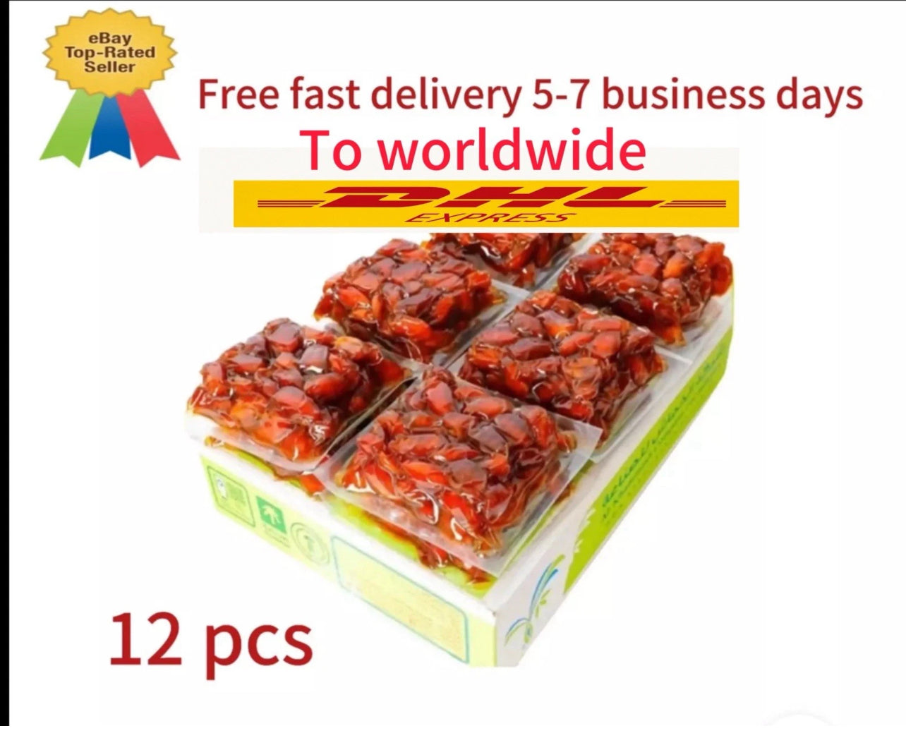 تمر خلاص فاخر أو ملكي – حبة وسط أو كبيرة (مغلف تفريغ هوائي)
‏Khalas Dates datteln – Premium or Royal (Medium or Large Size – Vacuum Sealed)