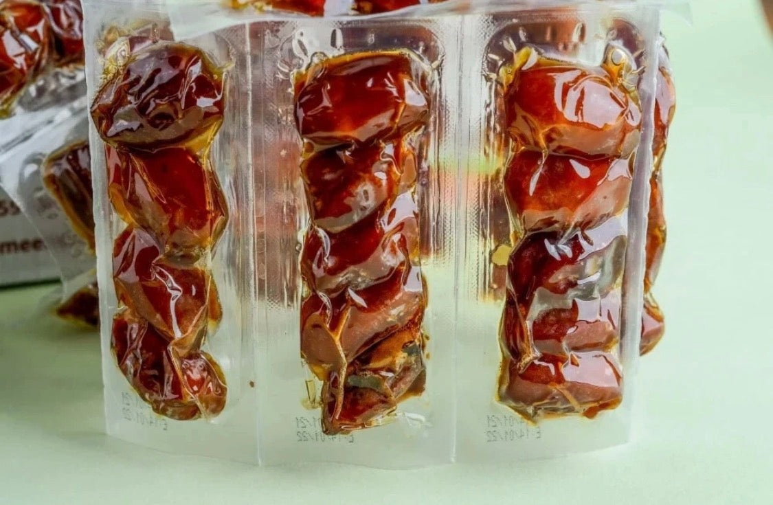 Khalas Dates Premium – 100 Individual Sachets | Al-Qassim