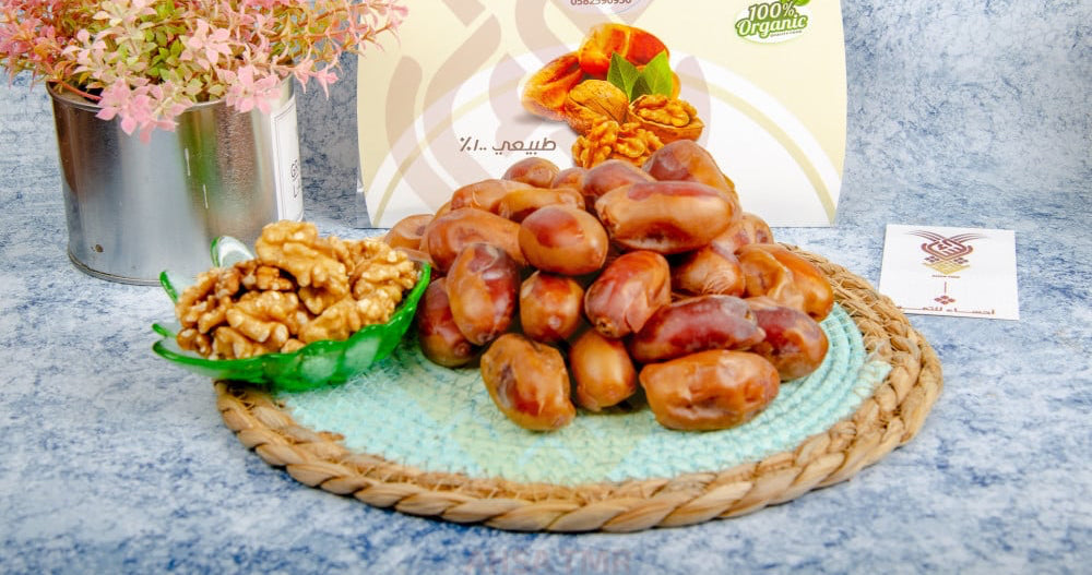 Premium Stuffed Khalas Dates with Almonds, Walnuts & Pistachios – 3×500g (1.5 kg Total)