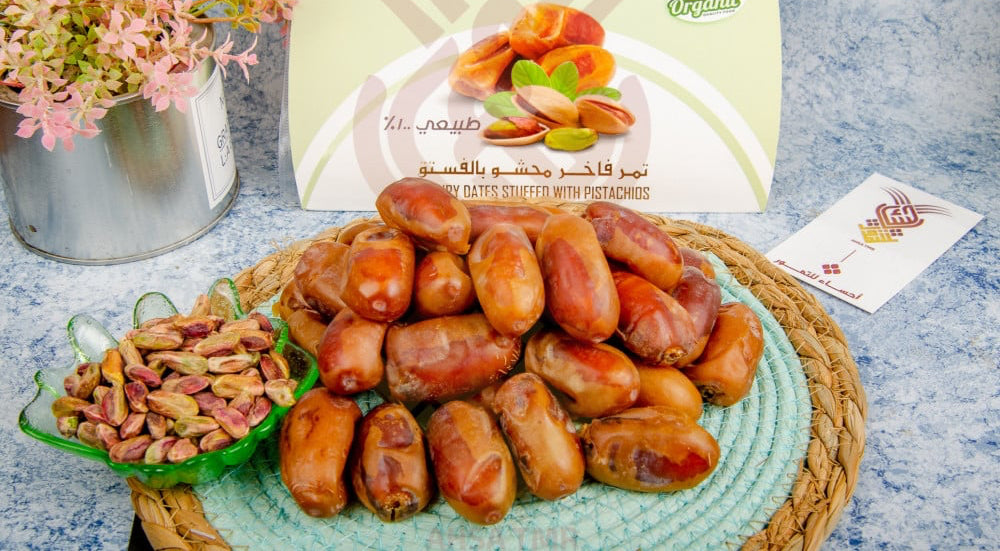 Premium Stuffed Khalas Dates with Almonds, Walnuts & Pistachios – 3×500g (1.5 kg Total)