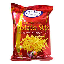 Natural Potato Stix Ketchup Flavor – Bulk Family Pack 40 Bags × 19.2g
